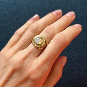Pamela Love Moon Stone ring size 6